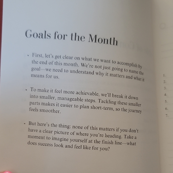 Focus Red Notebook - Picture 3 of 4